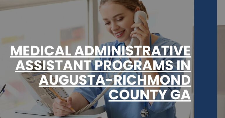 Medical Administrative Assistant Programs in Augusta-Richmond County GA Feature Image