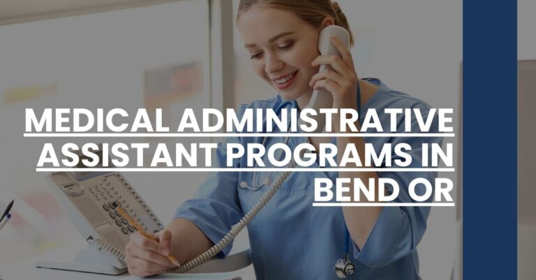 Medical Administrative Assistant Programs in Bend OR Feature Image