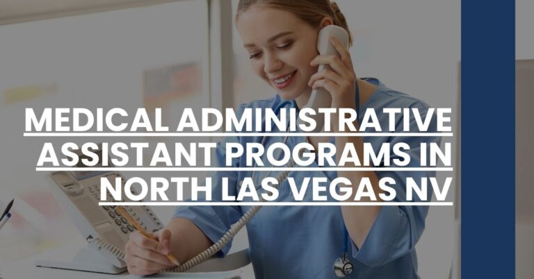Medical Administrative Assistant Programs in North Las Vegas NV Feature Image