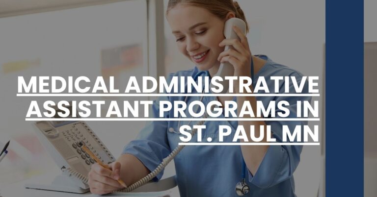 Medical Administrative Assistant Programs in St. Paul MN Feature Image