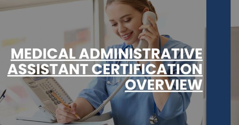 Medical Administrative Assistant Certification Overview Feature Image