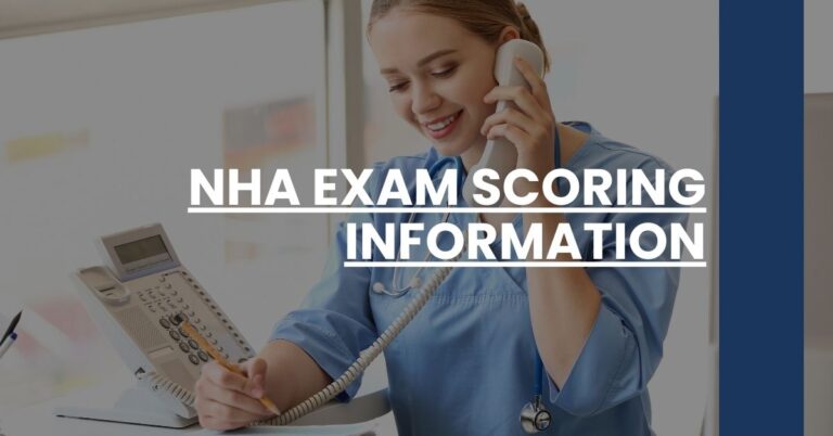 NHA Exam Scoring Information Feature Image