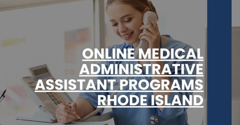 Online Medical Administrative Assistant Programs Rhode Island Feature Image